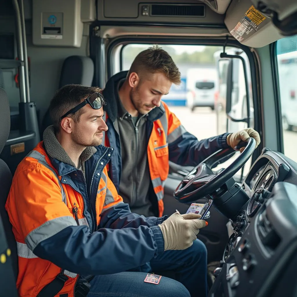 Taller para conductores profesionales