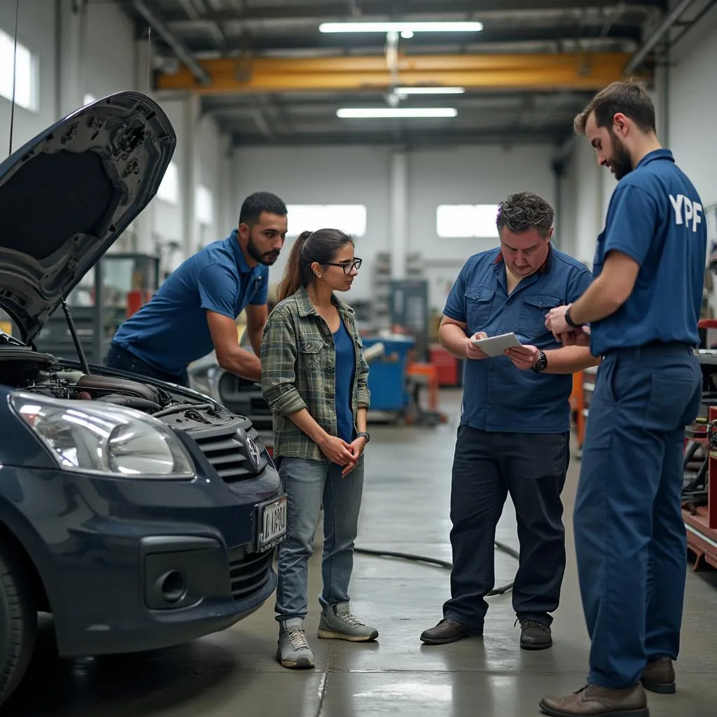 Taller de mantenimiento vehicular
